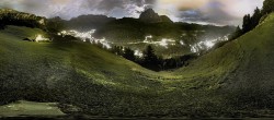 Archiv Foto Webcam Panorama über Wolkenstein 23:00