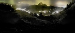 Archiv Foto Webcam Panorama über Wolkenstein 23:00