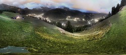 Archiv Foto Webcam Panorama über Wolkenstein 19:00