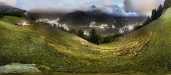 Archiv Foto Webcam Panorama über Wolkenstein 19:00