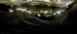 Archiv Foto Webcam Panorama über Wolkenstein 21:00