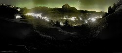 Archiv Foto Webcam Panorama über Wolkenstein 21:00