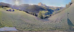 Archiv Foto Webcam Panorama über Wolkenstein 08:00