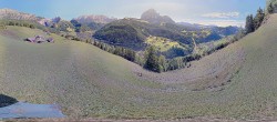 Archiv Foto Webcam Panorama über Wolkenstein 13:00