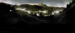 Archiv Foto Webcam Panorama über Wolkenstein 21:00