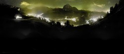 Archived image Webcam Panoramic view of Wolkenstein 23:00