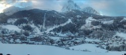 Archived image Webcam Panoramic view of St. Christina 05:00
