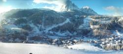 Archived image Webcam Panoramic view of St. Christina 06:00
