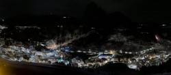 Archived image Webcam Panoramic view of St. Christina 23:00