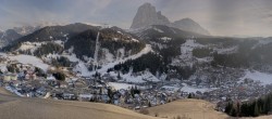 Archived image Webcam Panoramic view of St. Christina 15:00