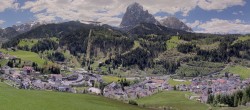 Archived image Webcam Panoramic view of St. Christina 11:00