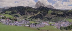 Archived image Webcam Panoramic view of St. Christina 13:00