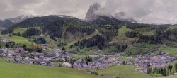 Archived image Webcam Panoramic view of St. Christina 09:00