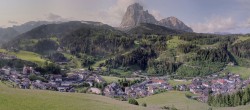 Archived image Webcam Panoramic view of St. Christina 07:00