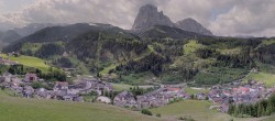 Archived image Webcam Panoramic view of St. Christina 09:00