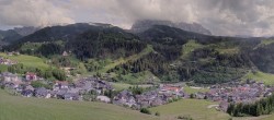 Archived image Webcam Panoramic view of St. Christina 15:00
