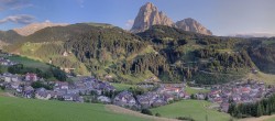 Archived image Webcam Panoramic view of St. Christina 19:00