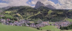 Archived image Webcam Panoramic view of St. Christina 15:00