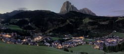 Archived image Webcam Panoramic view of St. Christina 05:00