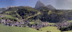 Archived image Webcam Panoramic view of St. Christina 15:00