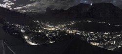 Archiv Foto Webcam St. Ulrich: Zone Solaria 23:00