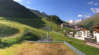 Archiv Foto Webcam Obergurgl: Hotel Edelweiss & Gurgl 07:00