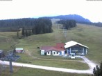 Archiv Foto Webcam Ausblick Winklmoosalm auf Rossalm-Lift 07:00
