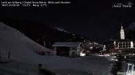 Archiv Foto Webcam Schlegelkopfareal, Lech 03:00