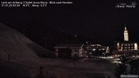 Archived image Webcam Lech (Chalet Anna Maria) 01:00