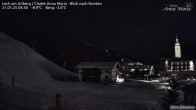 Archived image Webcam Lech (Chalet Anna Maria) 03:00