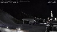 Archived image Webcam Lech (Chalet Anna Maria) 23:00