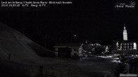 Archived image Webcam Lech (Chalet Anna Maria) 01:00