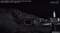 Archiv Foto Webcam Schlegelkopfareal, Lech 01:00