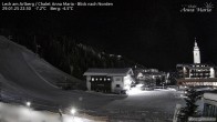 Archiv Foto Webcam Schlegelkopfareal, Lech 21:00