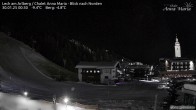 Archived image Webcam Lech (Chalet Anna Maria) 23:00