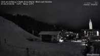 Archived image Webcam Lech (Chalet Anna Maria) 03:00