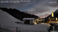 Archiv Foto Webcam Schlegelkopfareal, Lech 05:00