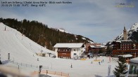 Archiv Foto Webcam Schlegelkopfareal, Lech 11:00