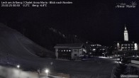 Archived image Webcam Lech (Chalet Anna Maria) 23:00