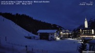 Archived image Webcam Lech (Chalet Anna Maria) 05:00