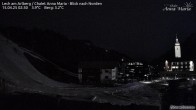Archived image Webcam Lech (Chalet Anna Maria) 01:00
