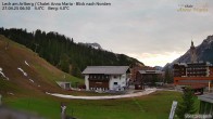 Archiv Foto Webcam Schlegelkopfareal, Lech 05:00