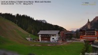 Archived image Webcam Lech (Chalet Anna Maria) 19:00