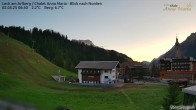 Archiv Foto Webcam Schlegelkopfareal, Lech 05:00