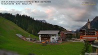 Archived image Webcam Lech (Chalet Anna Maria) 19:00
