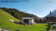 Archiv Foto Webcam Schlegelkopfareal, Lech 07:00
