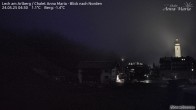 Archiv Foto Webcam Schlegelkopfareal, Lech 22:00