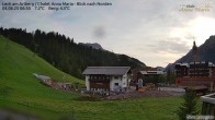 Archiv Foto Webcam Schlegelkopfareal, Lech 05:00