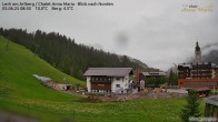 Archiv Foto Webcam Schlegelkopfareal, Lech 07:00