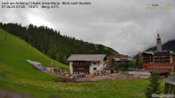 Archiv Foto Webcam Schlegelkopfareal, Lech 06:00